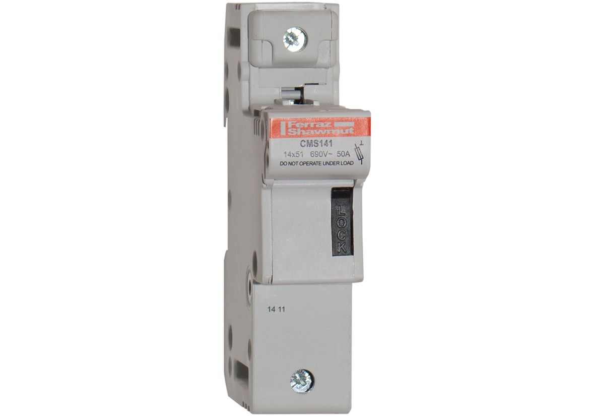 A331016 - modular fuse holder, IEC, 1P, 14x51, DIN rail mounting, IP20